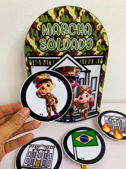 Luva Musical Marcha Soldado - Imagem 6