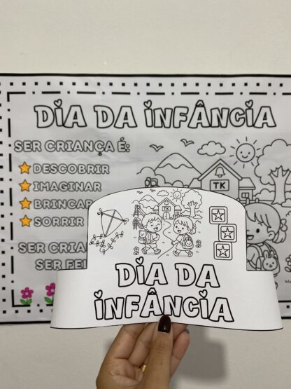 Mural Coletivo + Coroa Infantil – Tema: Dia da Infância - Imagem 5