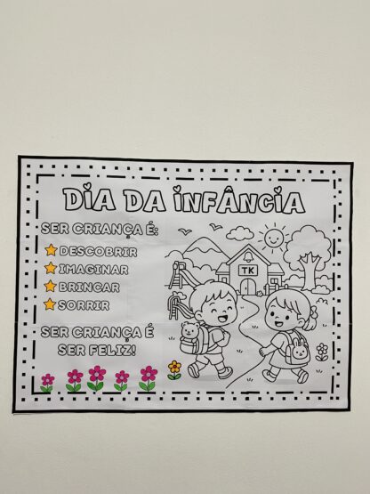 Mural Coletivo + Coroa Infantil – Tema: Dia da Infância - Imagem 6