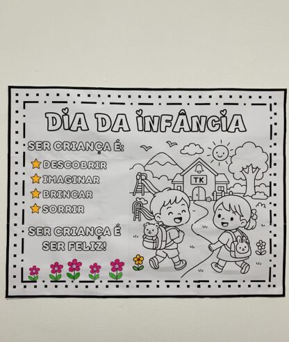 Mural Coletivo + Coroa Infantil – Tema: Dia da Infância - Imagem 7