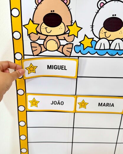 CARTAZ E CRACHÁS TEMA NOMES ESTRELADOS - Imagem 9