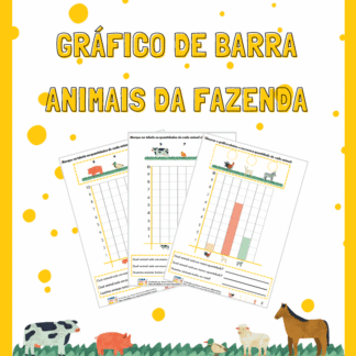 Gráfico de Barra: Animais da Fazenda