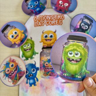 O Monstro das Cores: Explorando Emoções de Forma Divertida!