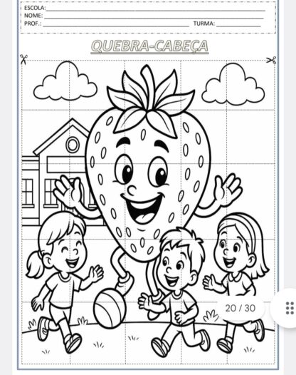 Atividades Receita do Morango do Amor - Imagem 14