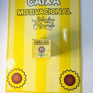 Caixa Motivacional Setembro Amarelo
