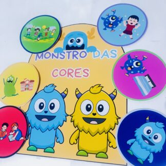 Luva O monstro das cores