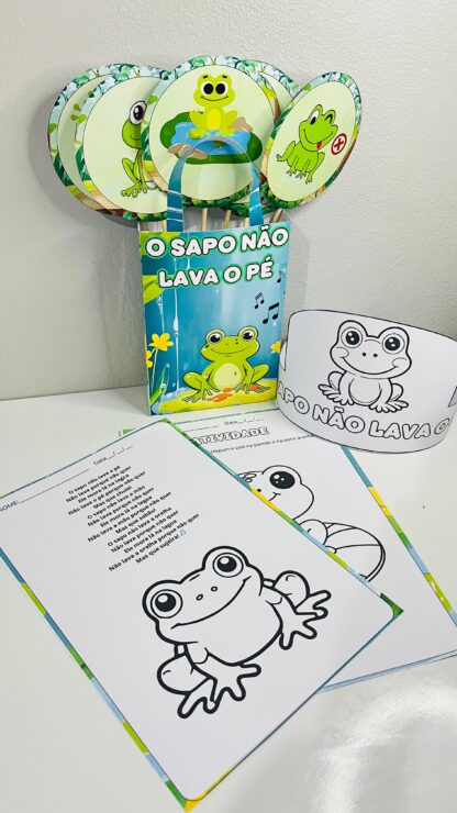 Sacola musical O sapo não lava o pé - Imagem 7