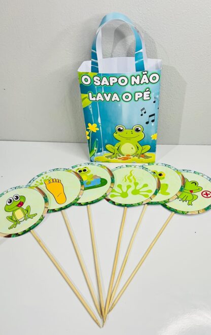 Sacola musical O sapo não lava o pé - Imagem 8