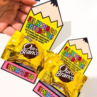 Lembrancinhas dia do estudante