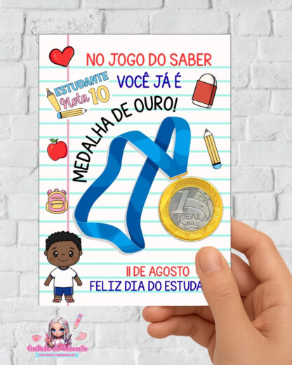 CARTÃO DIA DO ESTUDANTE - Imagem 3