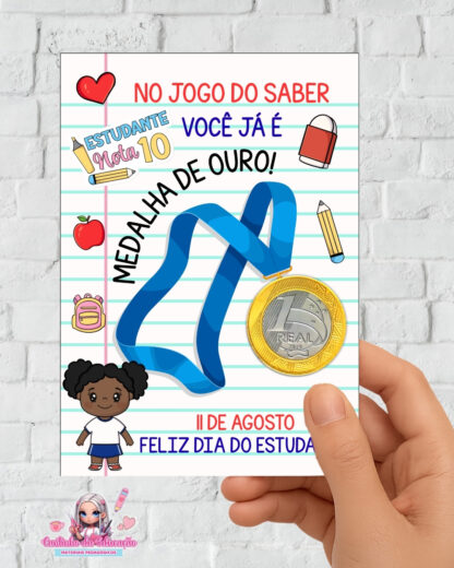 CARTÃO DIA DO ESTUDANTE - Imagem 2