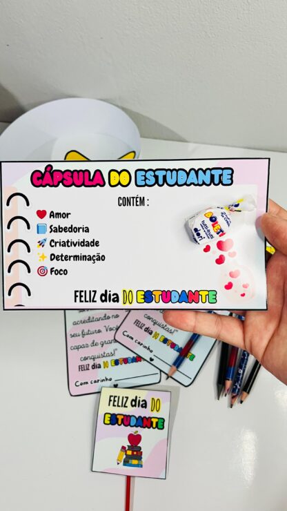 Kit de Lembrancinhas Dia do Estudante - Imagem 8