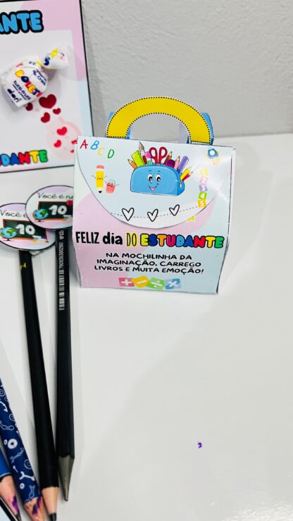 Kit de Lembrancinhas Dia do Estudante - Imagem 10