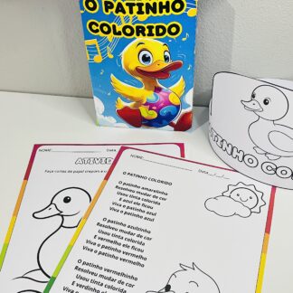 Sacola Musical - O Patinho Colorido