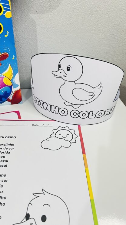 Sacola Musical - O Patinho Colorido - Imagem 5