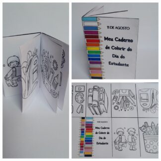 Caderno de Colorir: Dia do Estudante
