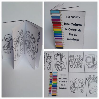 Caderno de Colorir: Dia do Estudante