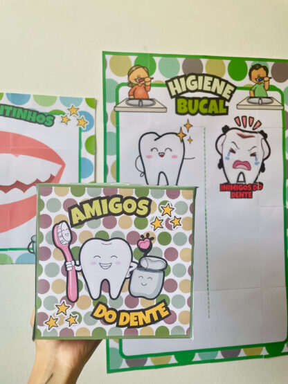 Kit Higiene Bucal – Aprender a cuidar dos dentinhos ficou muito mais divertido! - Imagem 2