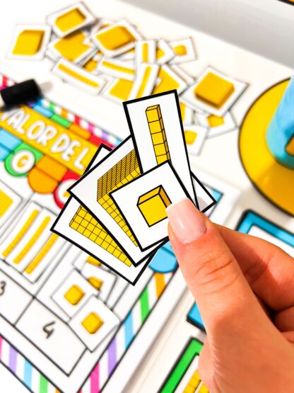 Kit Recursos de Material Dourado – Aprendizado do Sistema Decimal de Forma Lúdica e Visual - Imagem 8