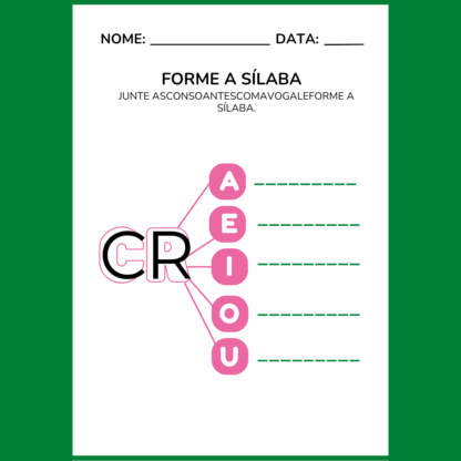 Caderno de Sílabas Complexas - Imagem 4