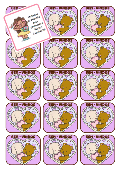 Painel e tags boas-vindas Bobbie Goods - Imagem 2
