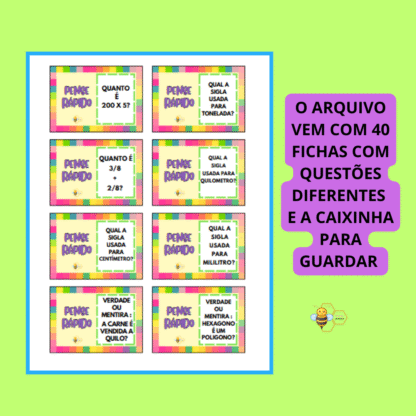 PENSE RÁPIDO MATEMÁTICA - Imagem 2