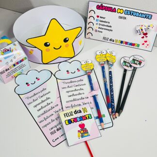 Kit lembrancinha dia do estudante