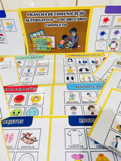 PRANCHA DE COMUNICAÇÃO ALTERNATIVA