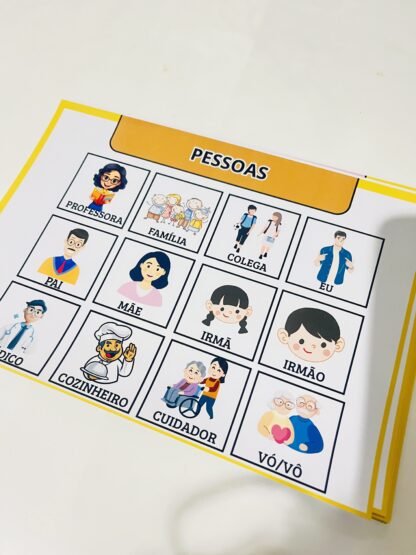 PRANCHA DE COMUNICAÇÃO ALTERNATIVA - Imagem 2