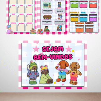 KIT SALA DE AULA BOBBIE GOODS