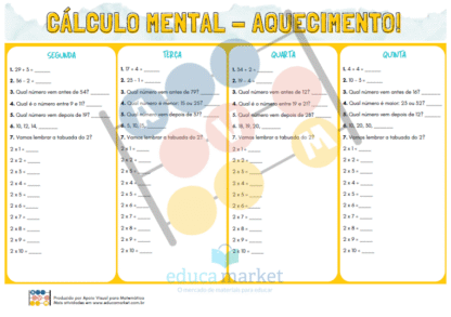 Cálculo Mental: Aquecimento! - Imagem 3