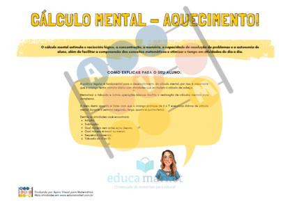 Cálculo Mental: Aquecimento! - Imagem 2