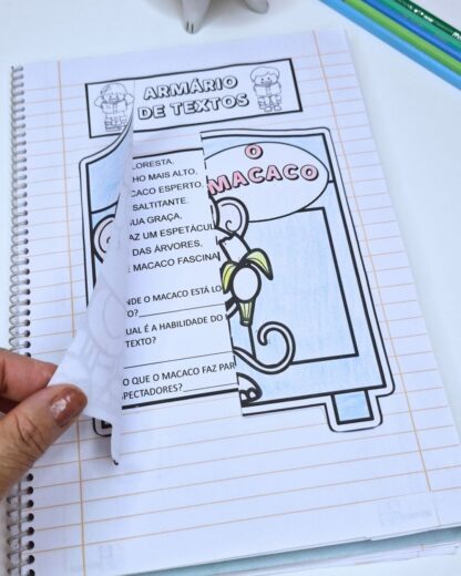 Atividade de Leitura e Interpretação-Armário de textos - Imagem 9