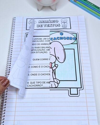 Atividade de Leitura e Interpretação-Armário de textos - Imagem 6