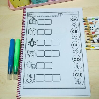 Apostila de Atividades- Separando Sílabas - Imagem 6