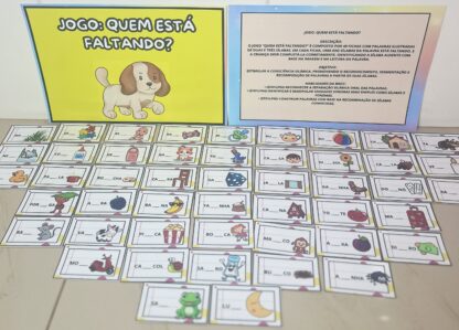 Jogo: Quem está faltando? (Consciência Silábica) - Imagem 2