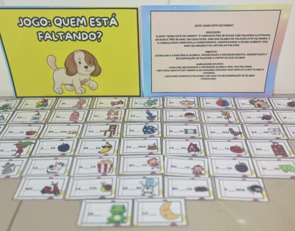 Jogo: Quem está faltando? (Consciência Silábica) - Imagem 4