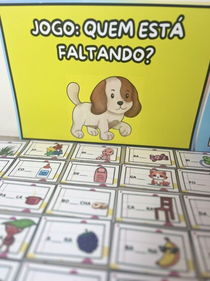 Jogo: Quem está faltando? (Consciência Silábica) - Imagem 6
