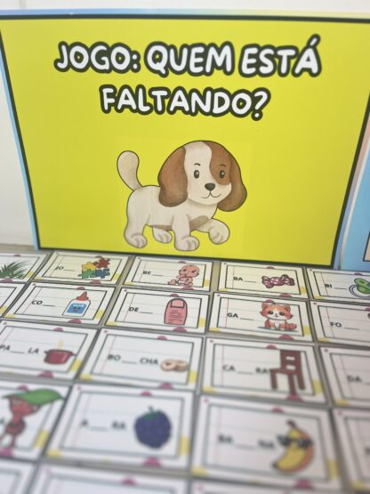 Jogo: Quem está faltando? (Consciência Silábica) - Imagem 7
