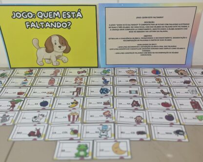 Jogo: Quem está faltando? (Consciência Silábica) - Imagem 12