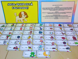 Jogo: Quem está faltando? (Consciência Silábica)