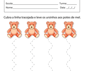ATIVIDADES DE COORDENAÇÃO MOTORA