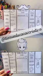 LAPBOOK DIA DOS PAIS