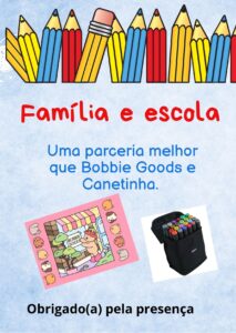 Lembrancinha de Reunião de pais: Bobbie Goods
