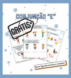 Caderno de Atividades: Conjunção “E” (Atividade Gratuita)