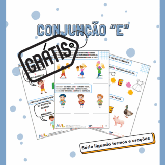 Caderno de Atividades: Conjunção "E" (Atividade Gratuita)