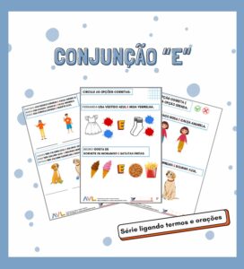 Caderno de Atividades: Conjunção “E”