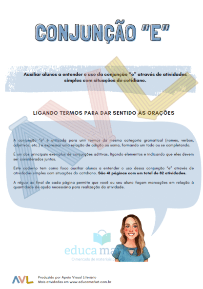 Caderno de Atividades: Conjunção "E" - Imagem 2