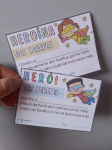 Herói/Heróina das tarefas