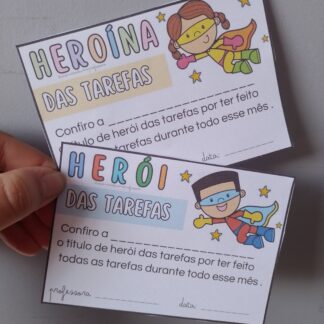 Herói/Heróina das tarefas
